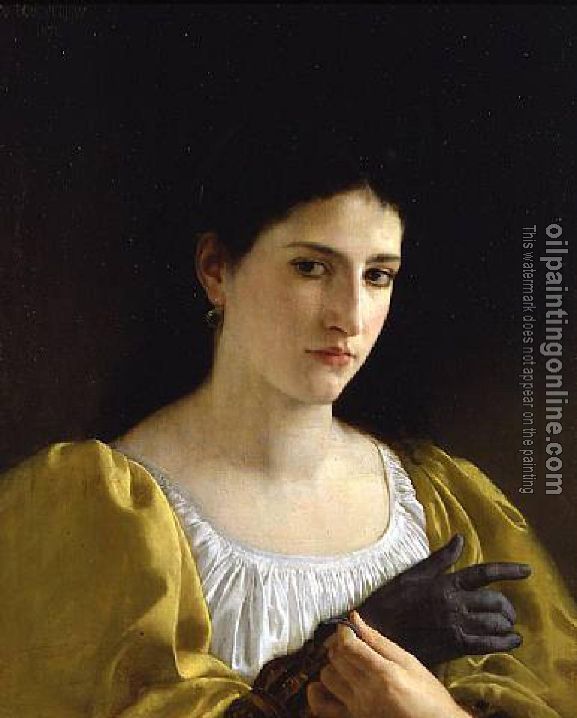 Bouguereau, William-Adolphe - Lady with Glove